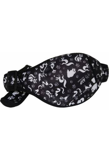 CINTURÓN GATOS NEGRO