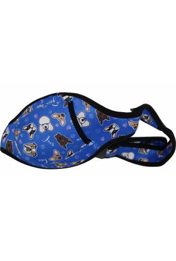 CINTURÓN PERROS AZUL